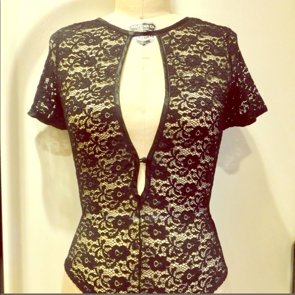 Dolls Kill Tops - Lace bodysuit by Dolls Kill